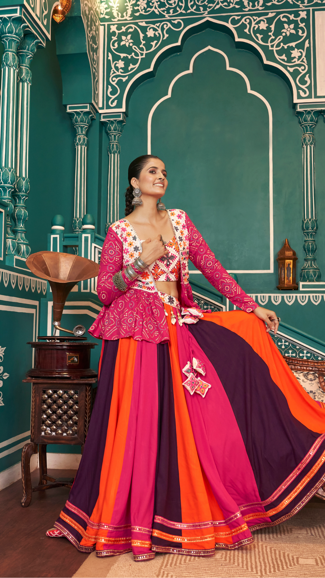 Celebrate Designer Navratri Special Ghaghra Choli for Women