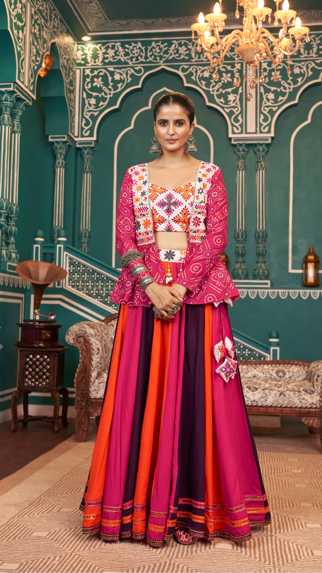 Celebrate Designer Navratri Special Ghaghra Choli for Women