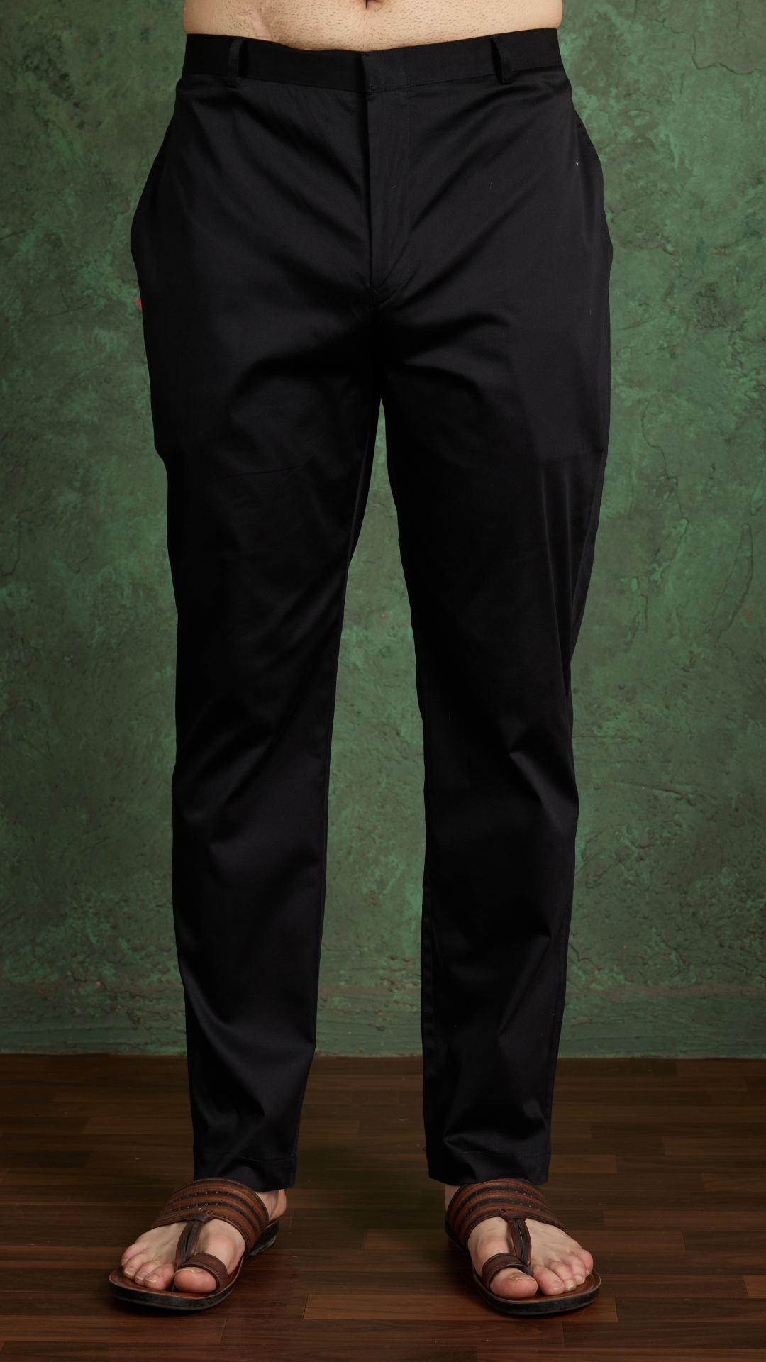 Classy Black Comfortable Kurta Clothes for Men