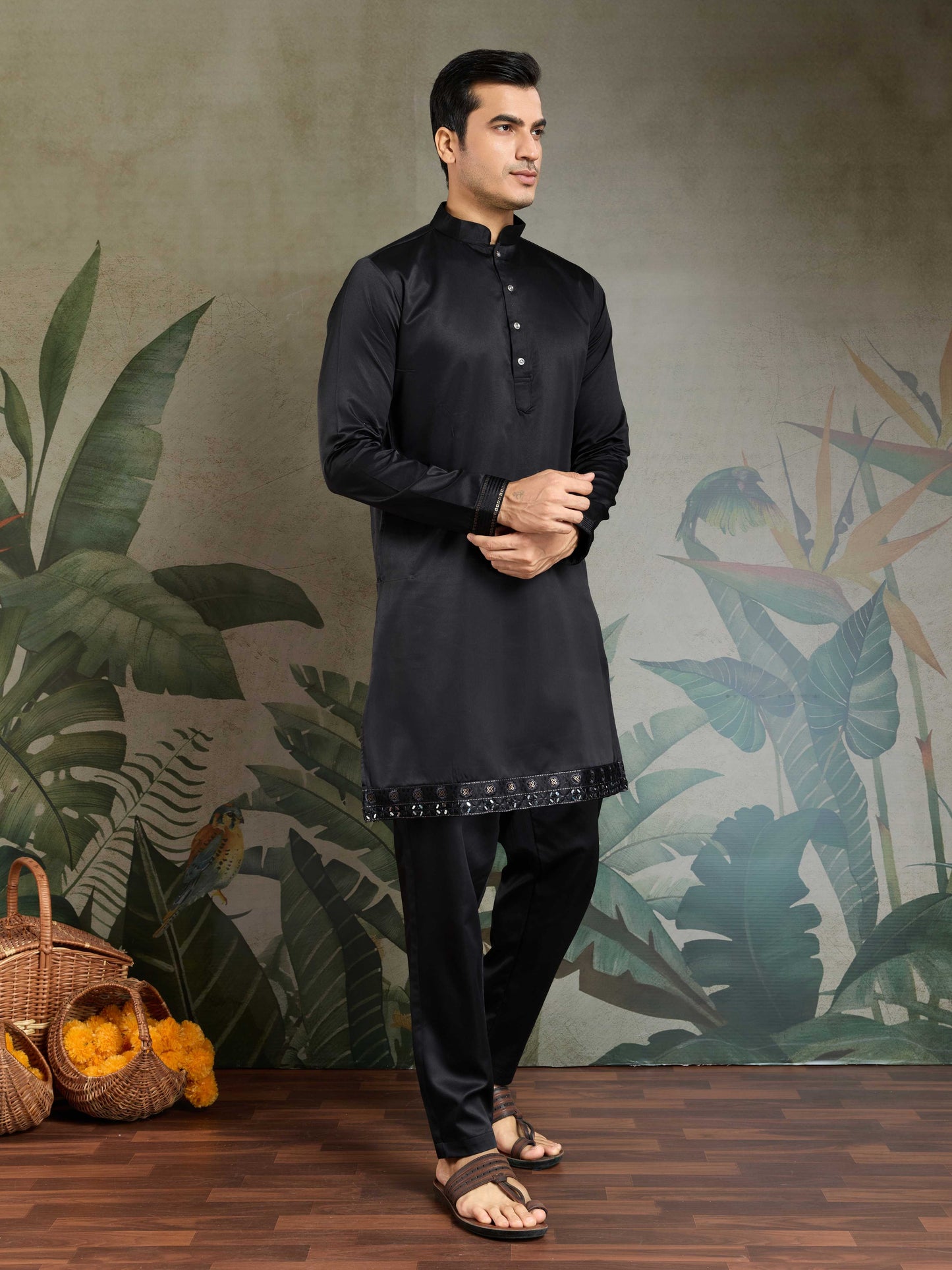 Ethnic Wear Trending Kurta Koti with Pajama for Men
