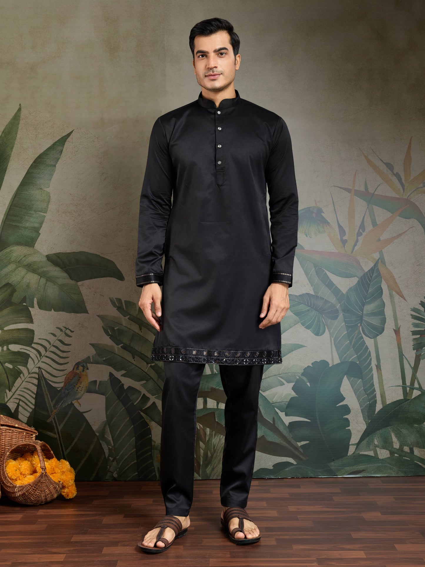 Ethnic Wear Trending Kurta Koti with Pajama for Men