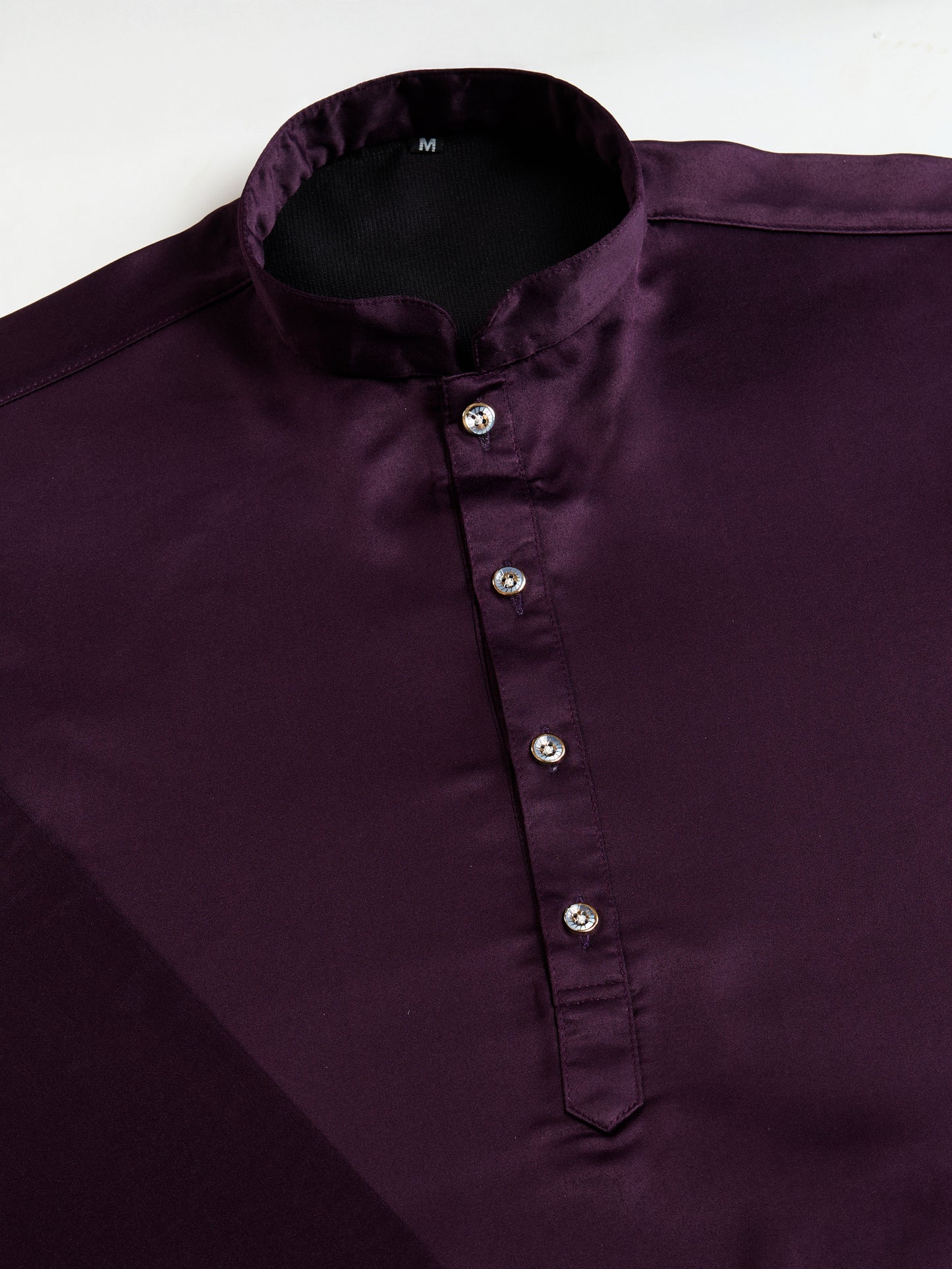 Wedding Special Purple Kurta Koti Set for Men