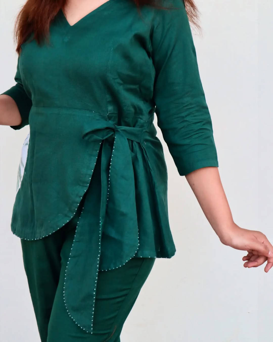 SHIBORI GREEN CO-ORD SET