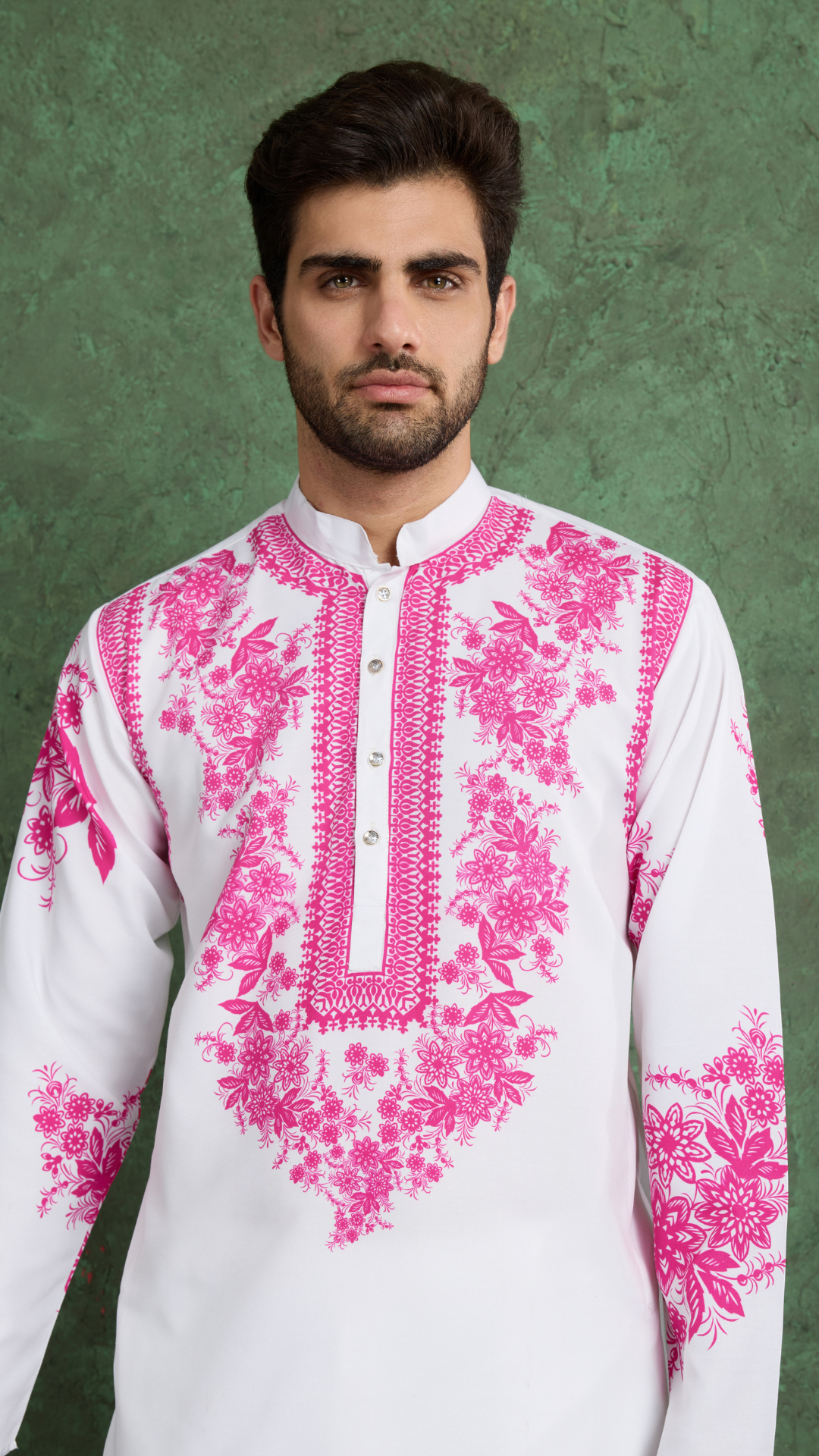 Digital Printed Ready to Wear Kurta and Pajama for Men