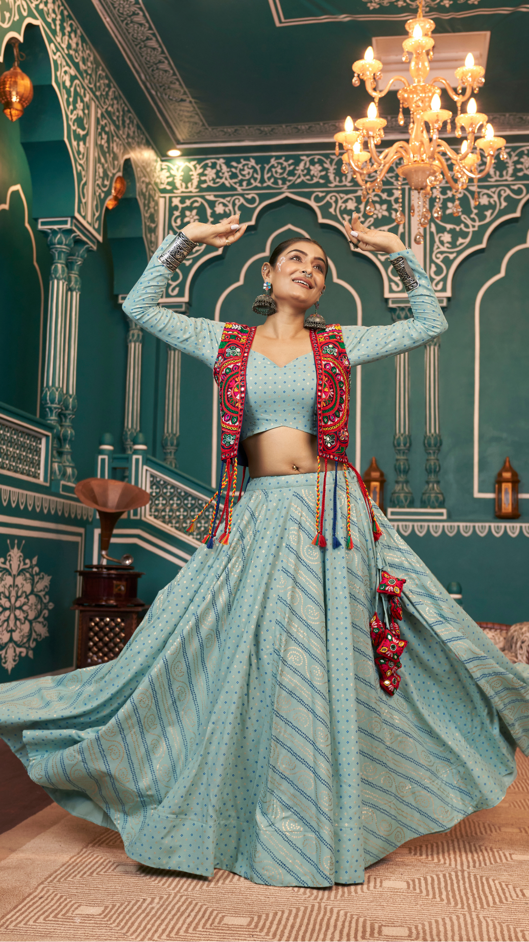 Fancy Jacket Style Navratri Special Chaniya Choli Collection