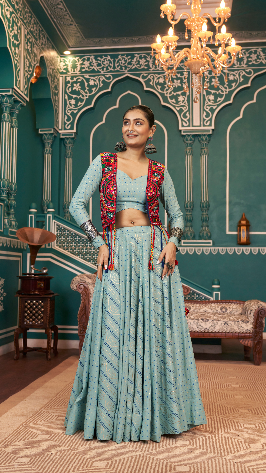 Fancy Jacket Style Navratri Special Chaniya Choli Collection