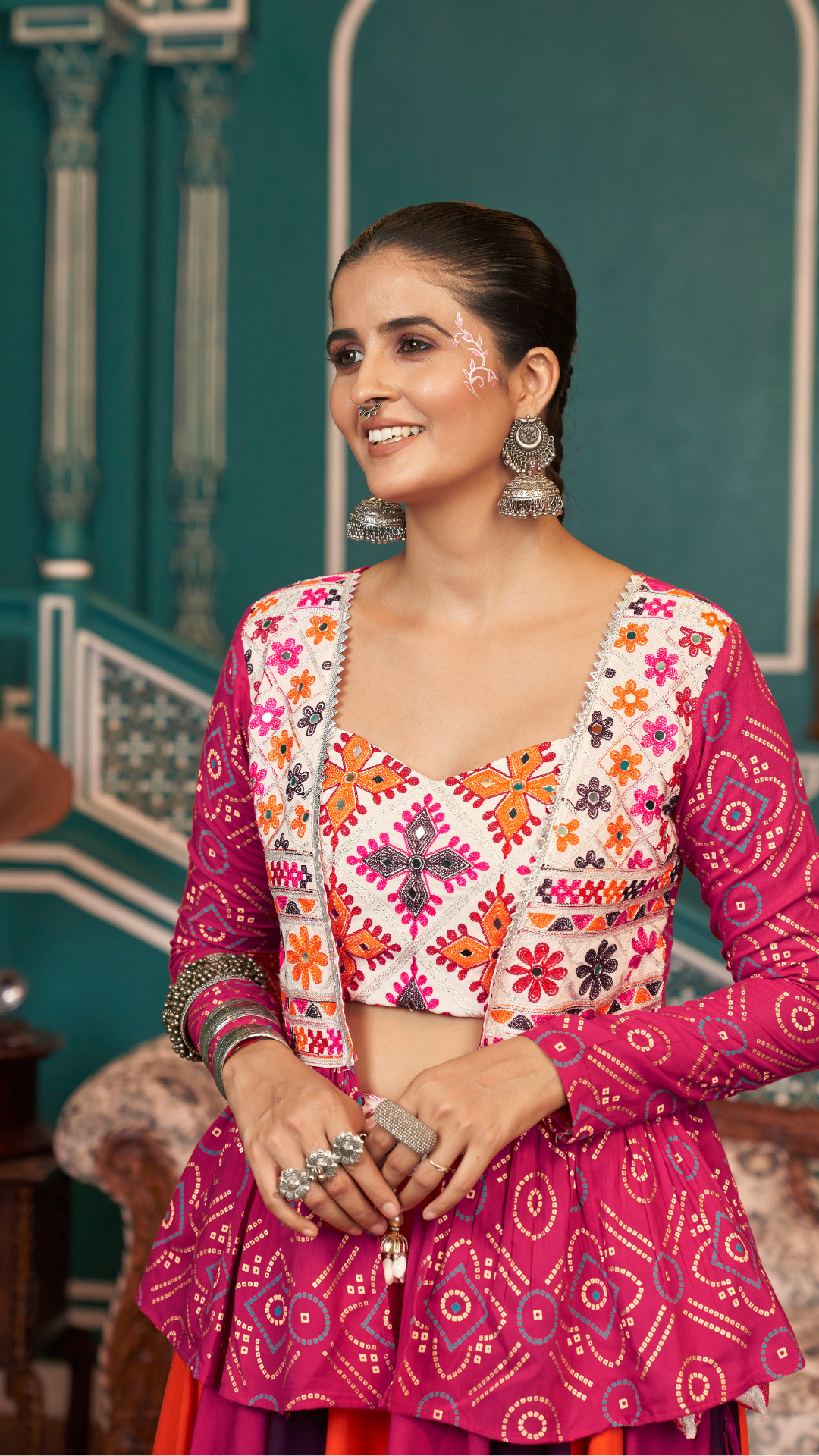 Celebrate Designer Navratri Special Ghaghra Choli for Women