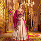 Designer Beige Ready to Wear Chaniya Choli for Navratri
