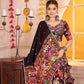 Premium Black Cotton Printed Navratri Chaniya Choli