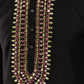 Royal Black Mirror Kurta with Dupatta Set for Wedding Functions
