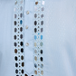 Sky Blue Designer Men's Kurta with Real Mirror Work
