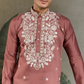Cultural Wear Pastel Chocolate Kurta for Men