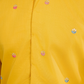 Designer Yellow Cotton Kurta with Koti Jacket Online