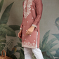 Cultural Wear Pastel Chocolate Kurta for Men
