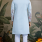 Traditional Sky Blue Wedding designer kurta for men usa