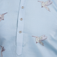 Traditional Sky Blue Wedding designer kurta for men usa