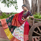 Multi Color Designer Navratri Garba Chaniya Choli