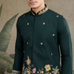 Stylish Green Men's Kurta Koti Set – Trendy & Elegant
