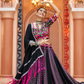 Navratri Special Purple Mirror Work Color Chaniya Choli
