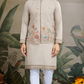 Stylish Ivory Men's Kurta Koti Set – Elegant & Trendy