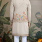Stylish Ivory Men's Kurta Koti Set – Elegant & Trendy