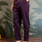 Wedding Special Purple Kurta Koti Set for Men