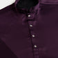 Wedding Special Purple Kurta Koti Set for Men
