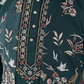 Traditional Green Kurta Pajama with Stylish Open Jacket