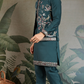 Traditional Green Kurta Pajama with Stylish Open Jacket