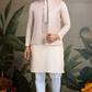 Traditional Beige Kurta Set with Koti Jacket