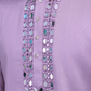 Dusty Pink Mirror Work Kurta for Men - Designer Wear