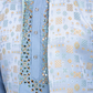 Festive Wear Blue Silk Kurta with Jacquard Koti