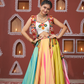 Jacket Style Beautiful Multi Color Chaniya Choli for Navratri