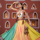 Jacket Style Beautiful Multi Color Chaniya Choli for Navratri