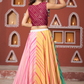 Jacket Style Beautiful Multi Color Chaniya Choli for Navratri