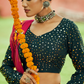 Yellow Maslin Cotton Digital Printed Work Navratri Lehenga