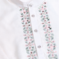 Off-White Roman Silk Kurta with Jacquard Open Koti Set