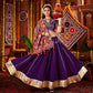 Classic Purple Latest Chaniya Choli for Navratri