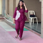 SHIBORI MAROON CO-ORD SET